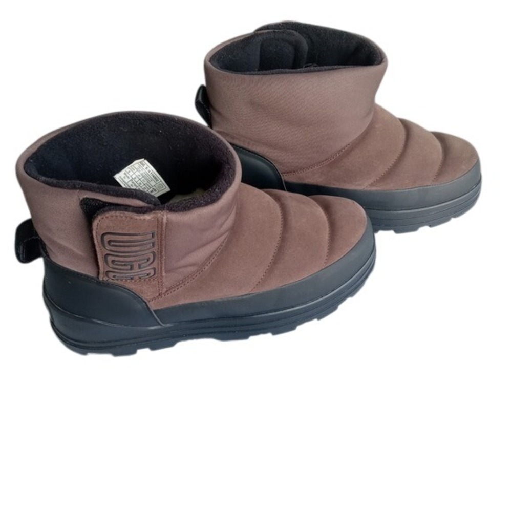 UGG Women's Brown Puffer Snow Boots Gorpcore Winter Warm Comfortable‎ Size 8